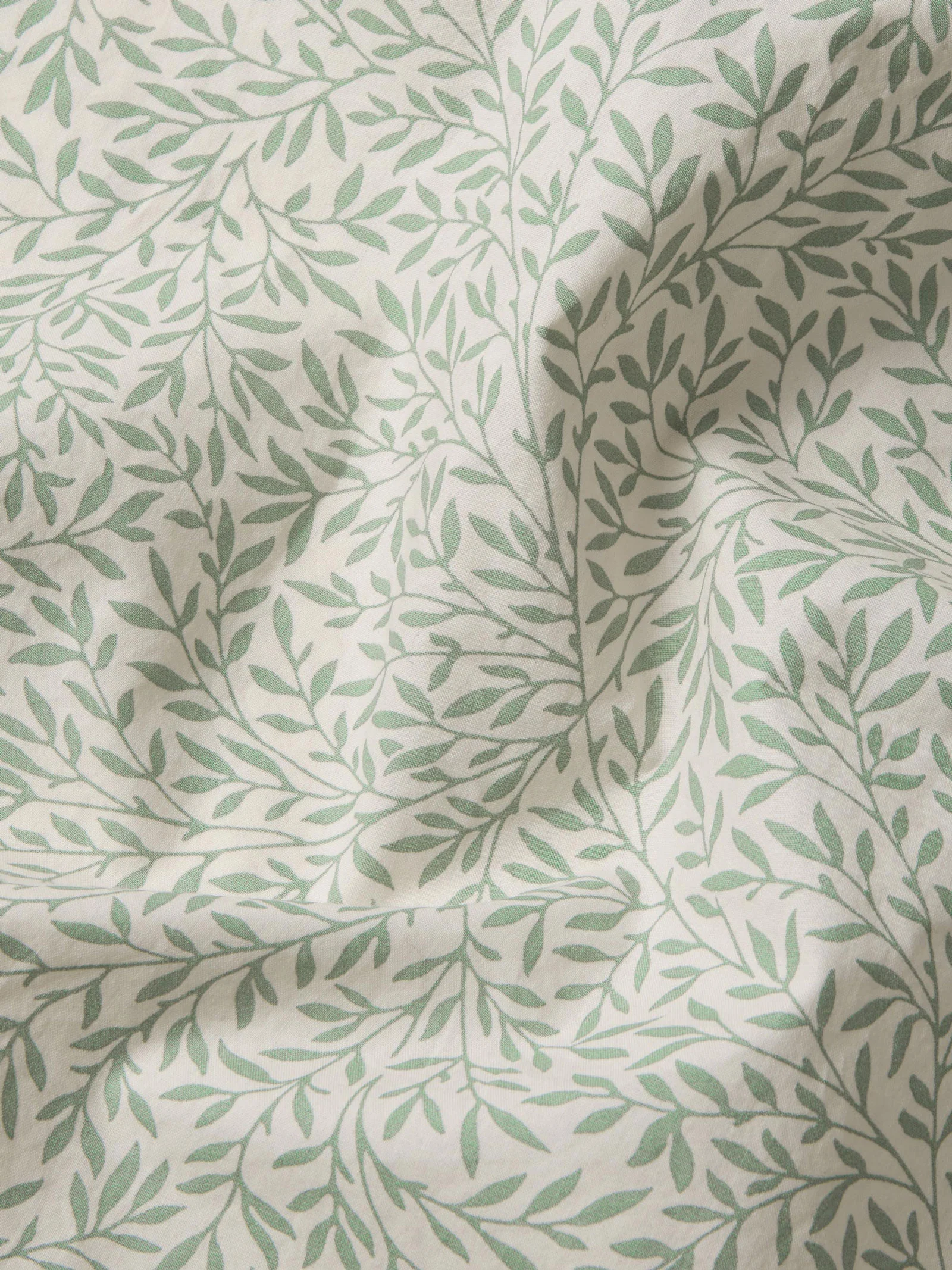 Mellow Green Standen Cotton Valance - Image 3