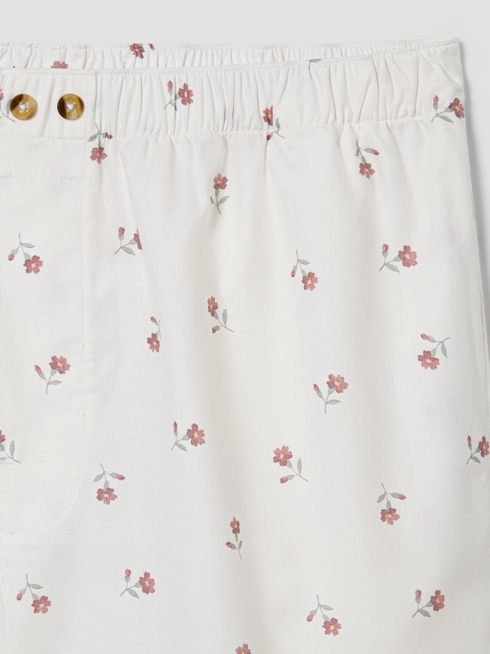 Pearl Posy Bud Cotton Boxer Shorts - Image 4