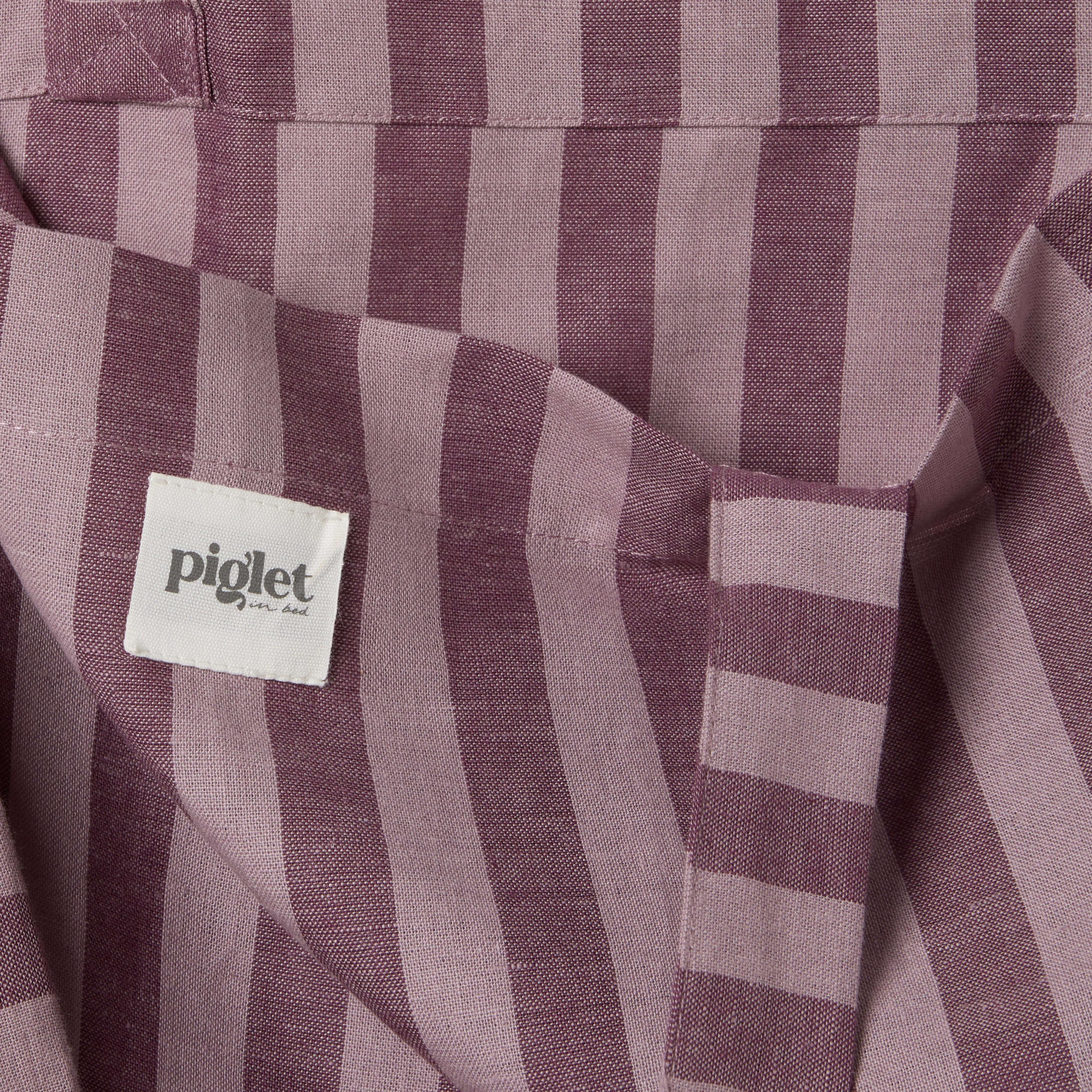 Plum Wine Pembroke Linen Blend Tote Bag - Image 2
