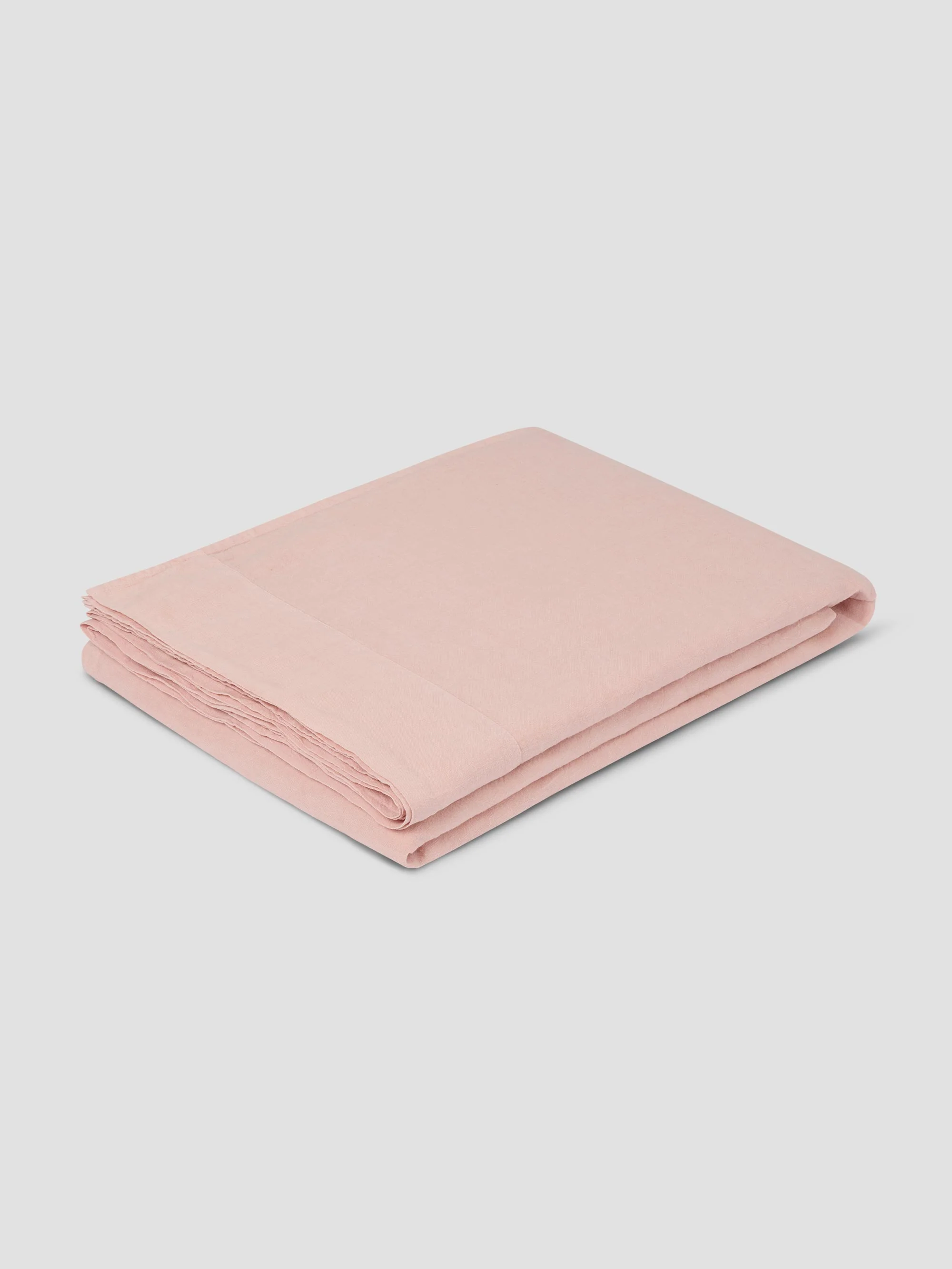 Rose 100% Linen Flat Sheet - Image 3