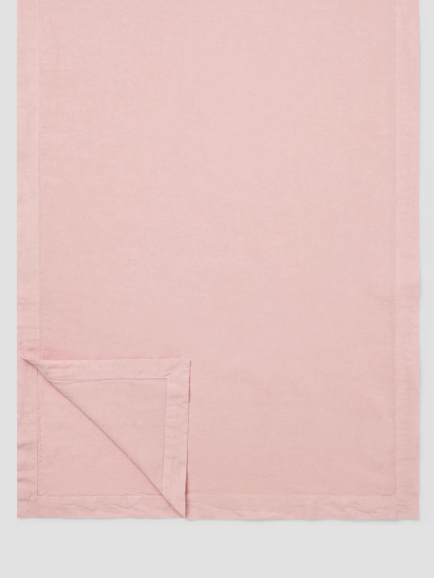 Rose Linen Blend Table Runner