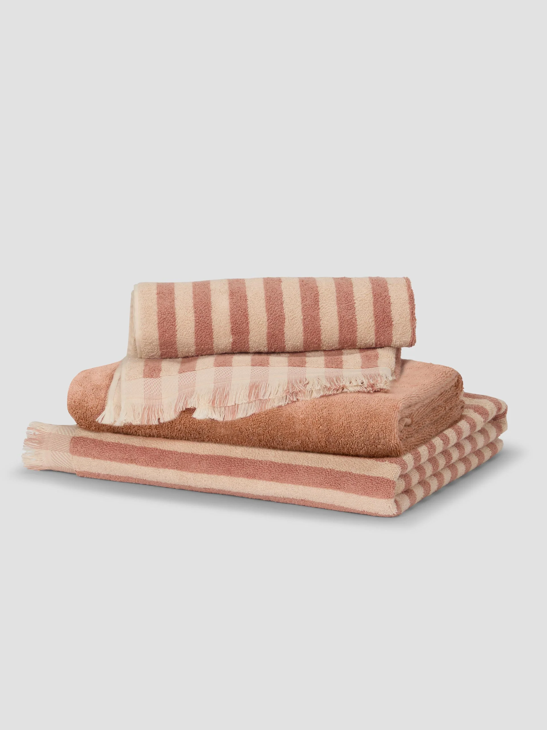 Sand Shell Cotton Towel Bundle
